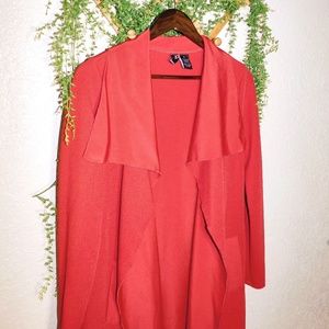 Windsor Red Floor Length Trench Coat